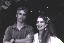 Andrea Goodman and Gerry Hemingway